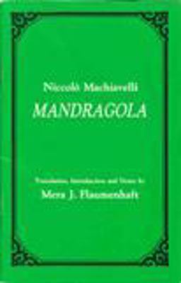 Mandragola  9780917974571 Front Cover