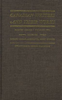 Canadian Writers and Their Works