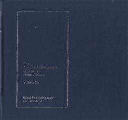 The Annotated Bibliography of Canada's Major Authors