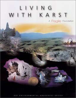 Living with Karst A Fragile Foundation  9780922152582 Front Cover