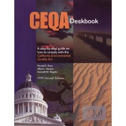 CEQA Deskbook A Step-By-Step Guide 2nd 9780923956585 Front Cover