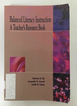 Balanced Literacy Instruction Balanced Literacy Instruction