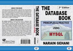 Database Book Principles and Practice Using MySQL (2/E) 2nd 9780929306452 Front Cover