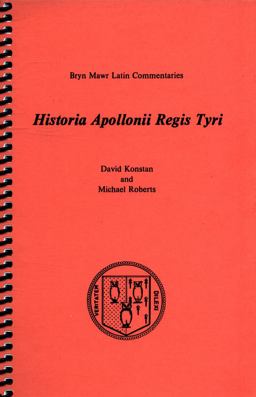 Historia Apollonii Regis Tyri  9780929524405 Front Cover