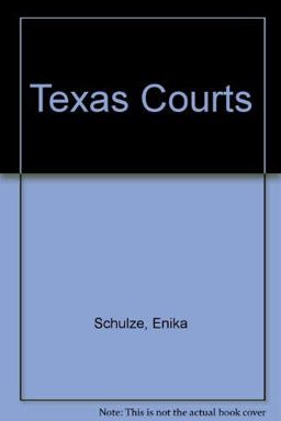 Texas Courts 7th 9780929563596 Front Cover