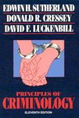 Principles of Criminology 11th 9780930390693 Front Cover