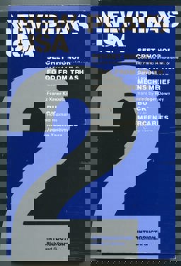 New Plays U. S. A. 2 New Plays U. S. A. 2