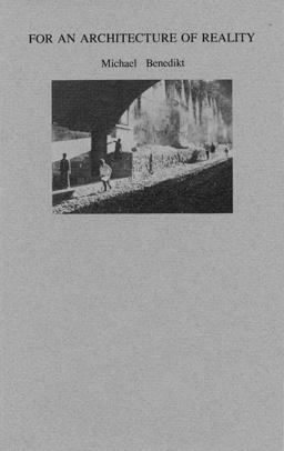 For an Architecture of Reality  9780930829056 Front Cover