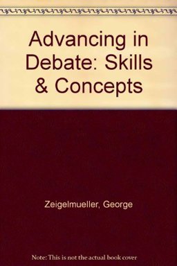 Advancing in Debate : Skills and Concepts  9780931054372 Front Cover