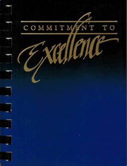 Commitment to Excellence