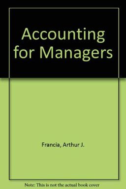 Accounting for Managers Accounting for Managers