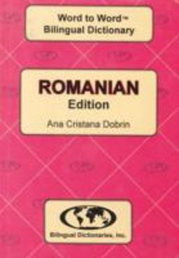 Romanian Word to Wordï¿½ Bilingual Dictionary  9780933146914 Front Cover