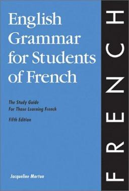 English Grammar for Students of French The Study Guide for Those Learning French 5th 9780934034326 Front Cover