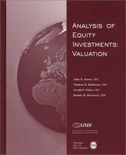 Analysis of Equity Investments : Valuation 1st 9780935015768 Front Cover