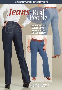 Jeans for Real People: Learn to Fit and Sew Jeans for Your Body!  9780935278927 Front Cover
