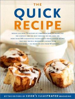 Quick Recipe  9780936184661 Front Cover
