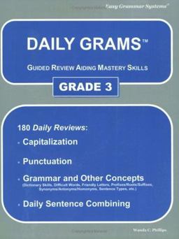 Daily Grams Grade 3  9780936981345 Front Cover