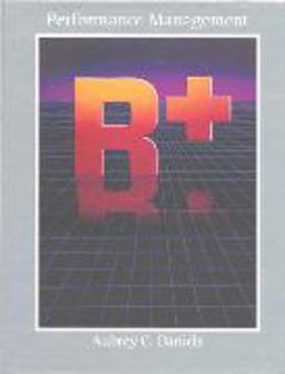 Performance Management Improving Quality Productivity Through Positive Reinforcement 3rd 9780937100011 Front Cover