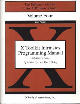X Toolkit Intrinsics Programming Manual