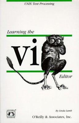 Learning the Vi Editor 5th 9780937175675 Front Cover