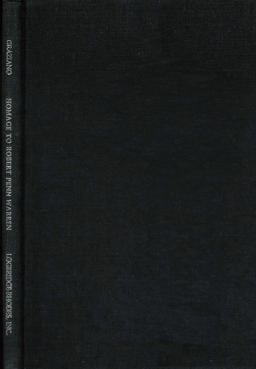Homage to Robert Penn Warren