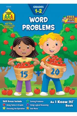 Word Problems 1-2  9780938256458 Front Cover