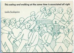 This Eating and Walking at the Same Time Is Associated Alright
