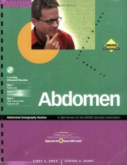 Abdominal Sonography Review 1st 9780941022460 Front Cover