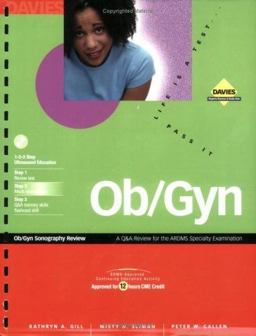 OB/GYN Sonography Review  9780941022538 Front Cover