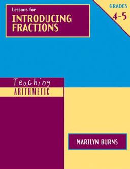 Lessons for Introducing Fractions, Grades 4-5