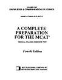 Complete Preparation for the MCAT