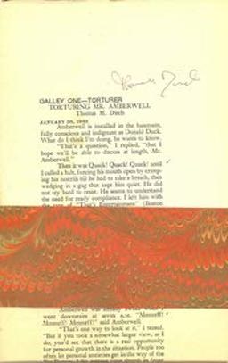 Torturing Mr. Amberwell