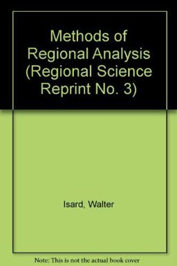 Methods of Regional Analysis