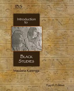 Intro. to Black Studies  9780943412306 Front Cover