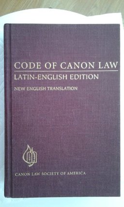 Code of Canon Law, Latin-English Edition : New Translation 1st 9780943616797 Front Cover