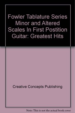 Guitar Minor and Altered Scales in First Position