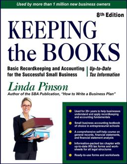 Keeping the Books Basic Recordkeeping and Accounting for Small Business  9780944205570 Front Cover