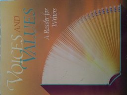 Voices and Values A Reader for Writers  9780944210093 Front Cover