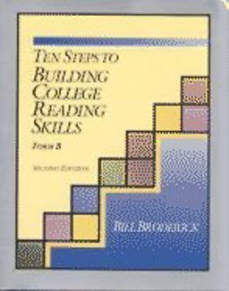Ten Steps to Building College Reading Skills, Form B
