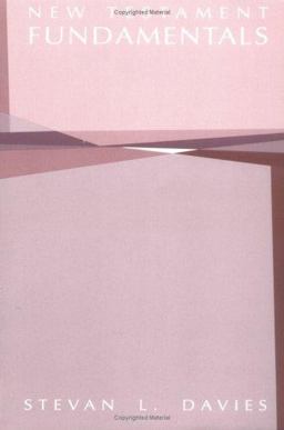 New Testament Fundamentals  9780944344415 Front Cover