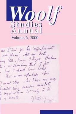 Woolf Studies Annual Volume 6