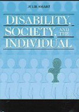Disability,Society and the Individual  9780944480281 Front Cover