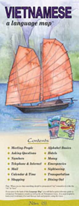 VIETNAMESE Language MapÂ®  9780944502785 Front Cover