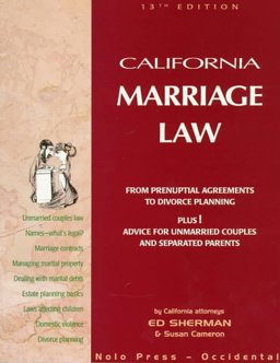 California Marriage Law