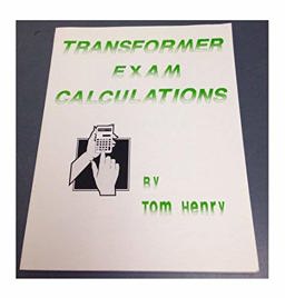 Transformer Exam Calculations 1st 9780945495598 Front Cover