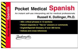 Pocket Medical Spanish  9780945585022 Front Cover