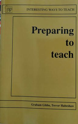 Preparing to Teach
