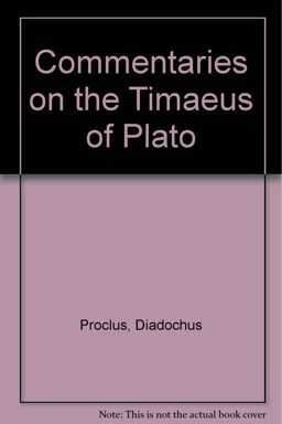 The Commentaries of Proclus on the Timaeus of Plato