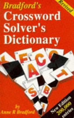 Bradford's Crossword Solver's Dictionary