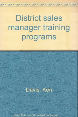 District Sales Manager Training Programs